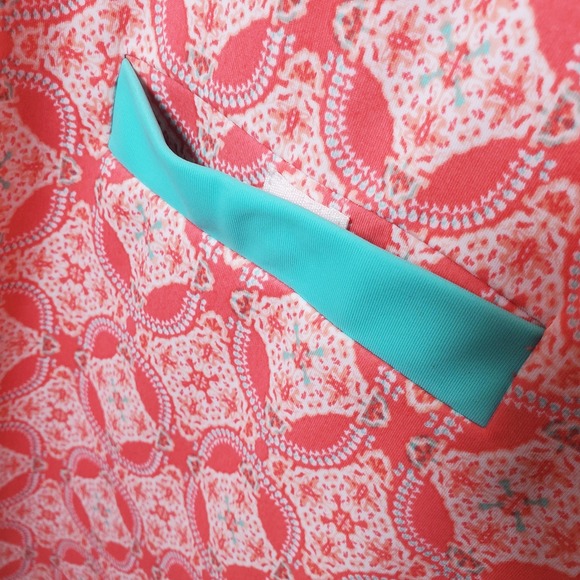 Cabana Life Coral Tides Shift Dress Coastal UPF 50 Swimsuit Coverup Size Large - Picture 10 of 16